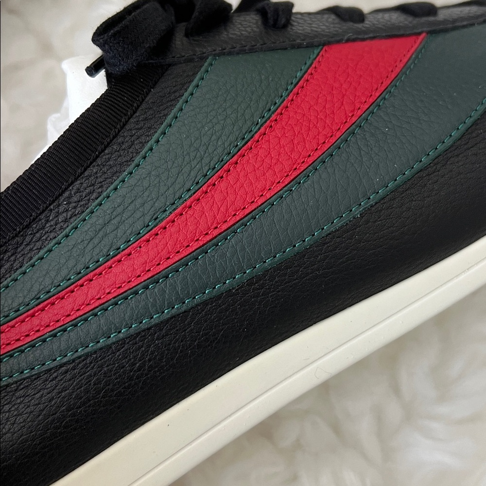 🆕Gucci Sneaker Vernice Crystal Leather Gucci 10 - Picture 5 of 13